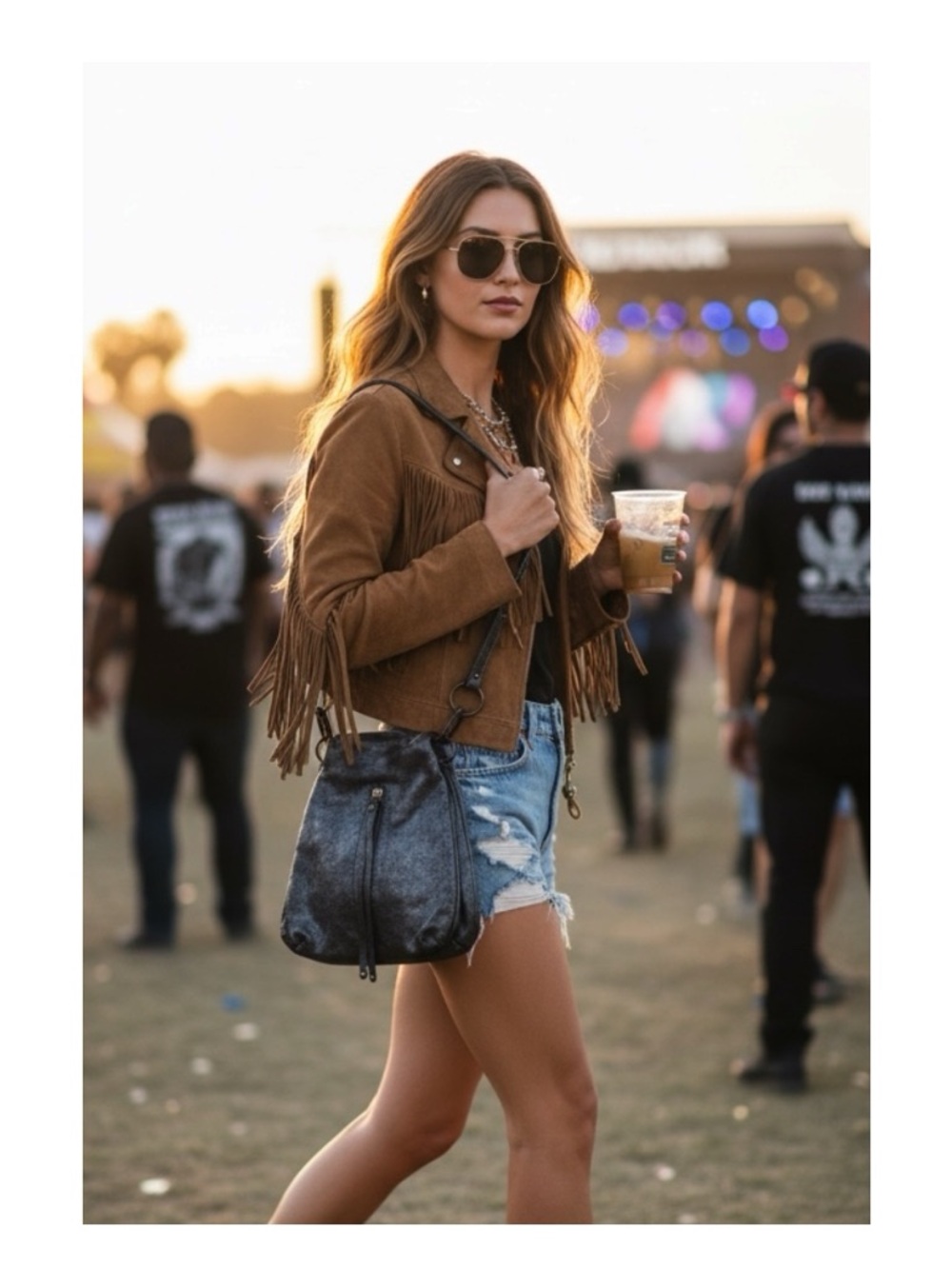 HTF: new Kale ꕥ Diego Lamb Leather Messenger Handbag Bag ꕥ Chocolate Metallic ꕥ